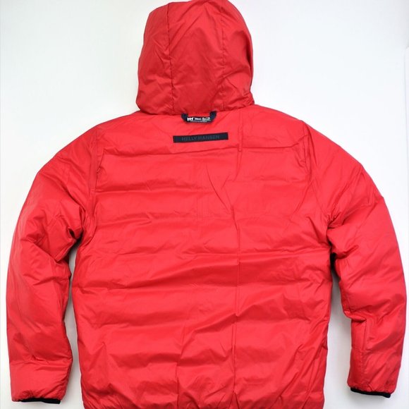 New HELLY HANSEN RWB Reversible Down Jacket Men's Size Large PrimaLoft HH - Picture 6 of 16